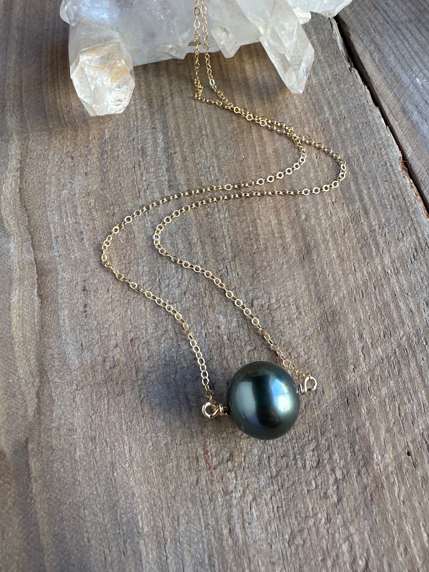 Single Tahitian Pearl Necklace