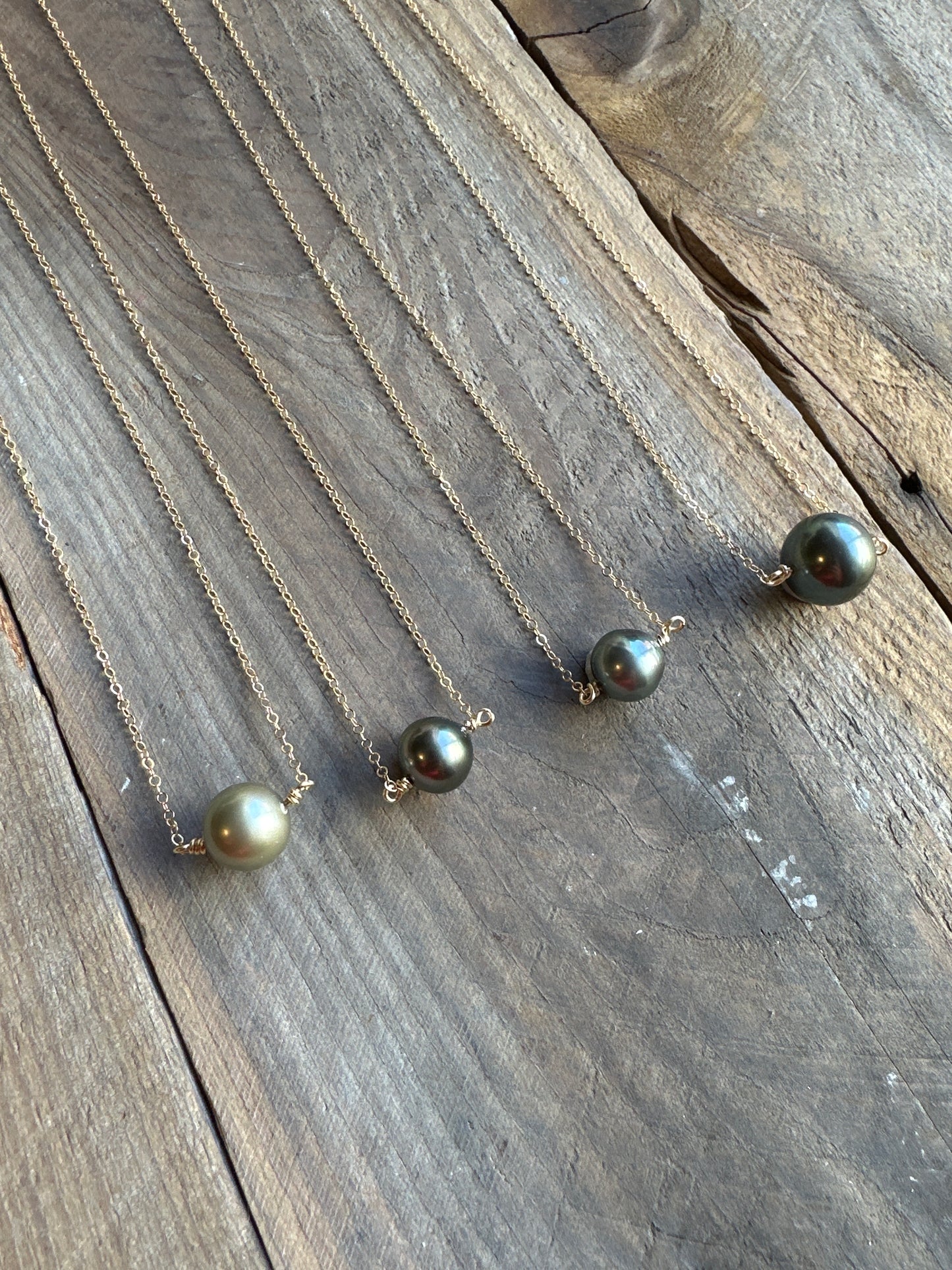 Single Tahitian Pearl Necklace
