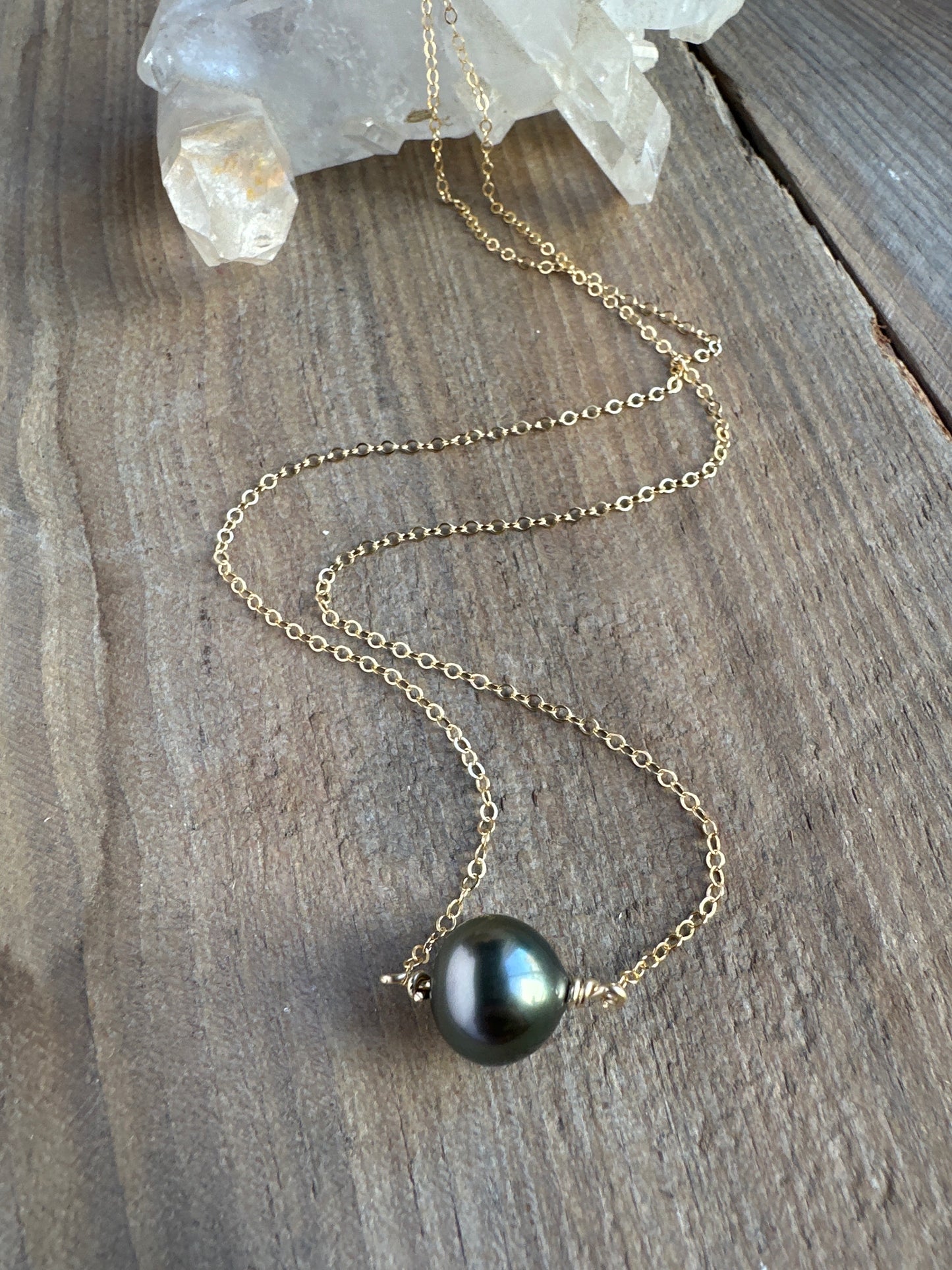 Single Tahitian Pearl Necklace