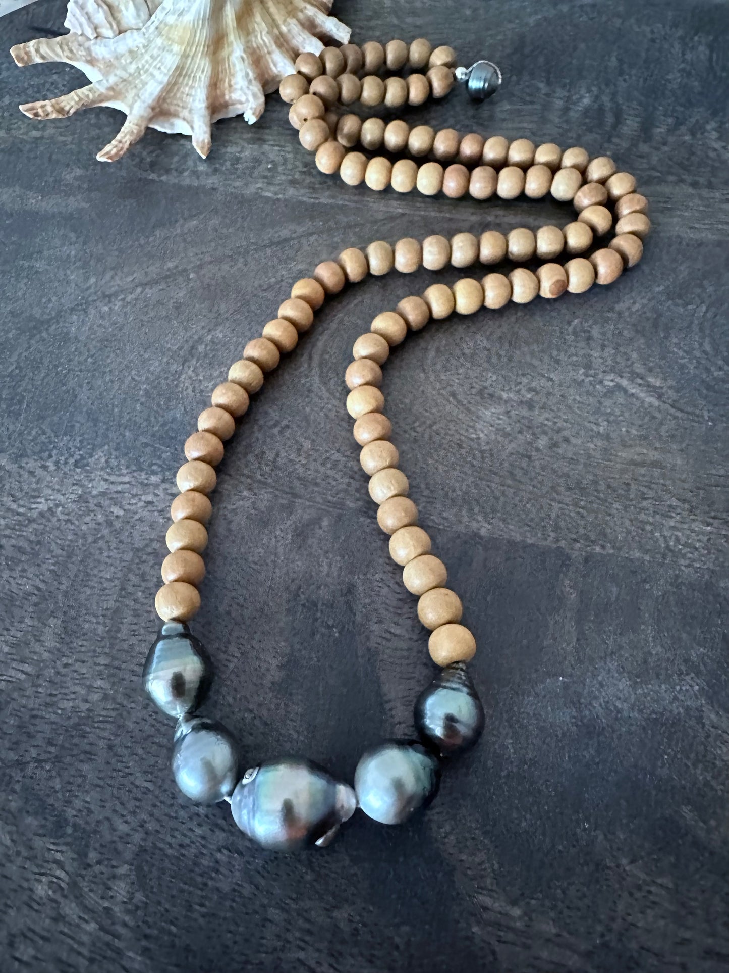 Sacred Tide Mala Necklace