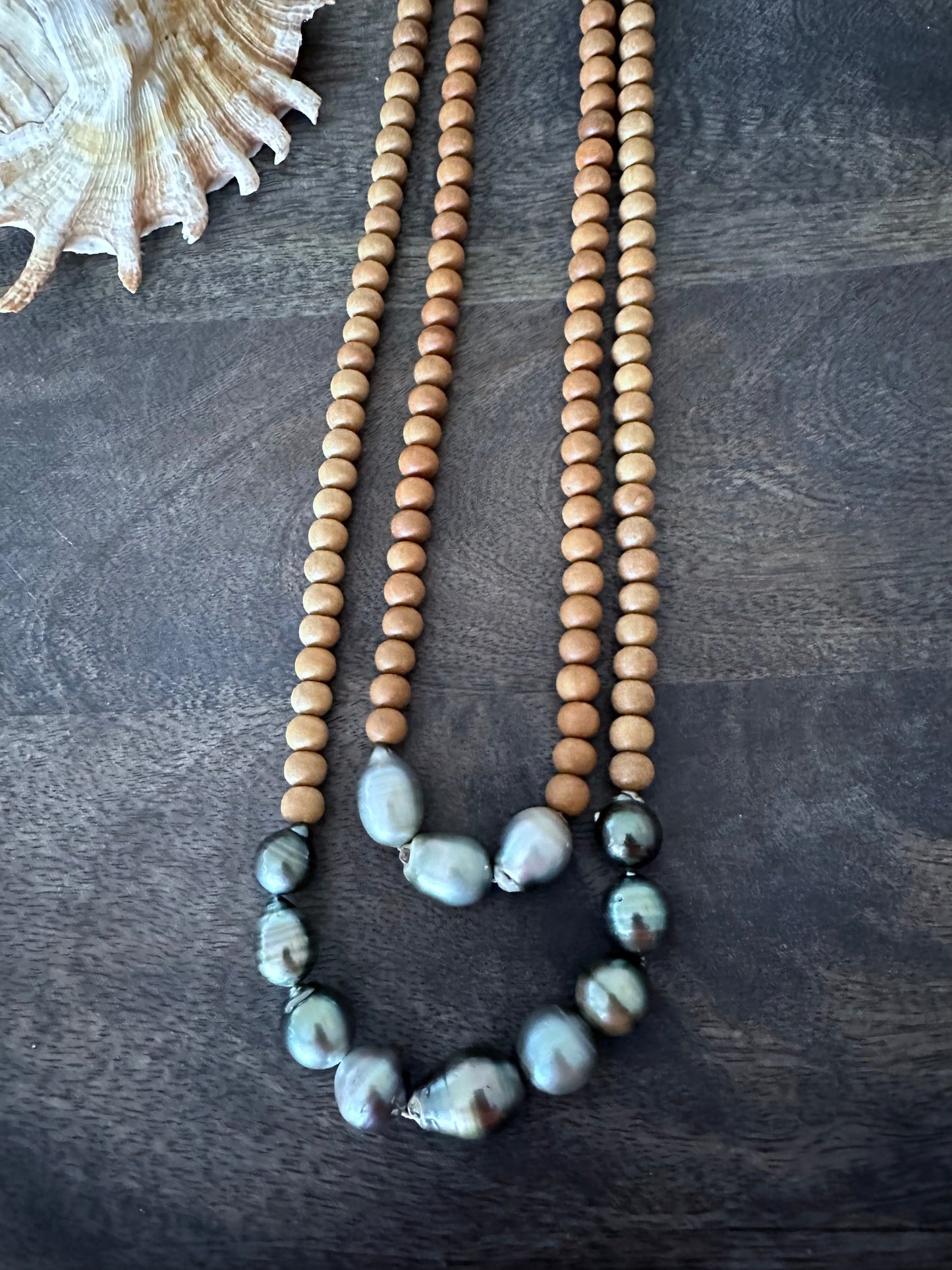 Sacred Tide Mala Necklace