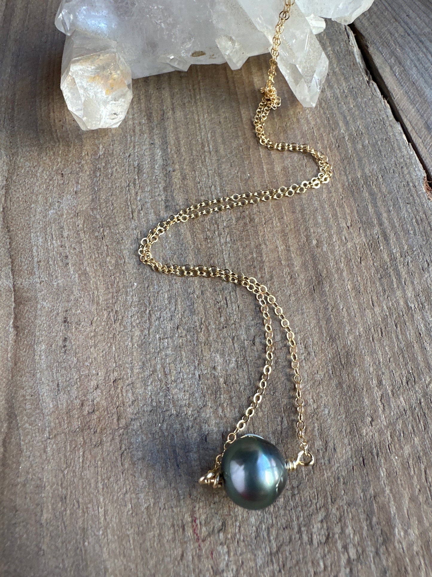 Single Tahitian Pearl Necklace