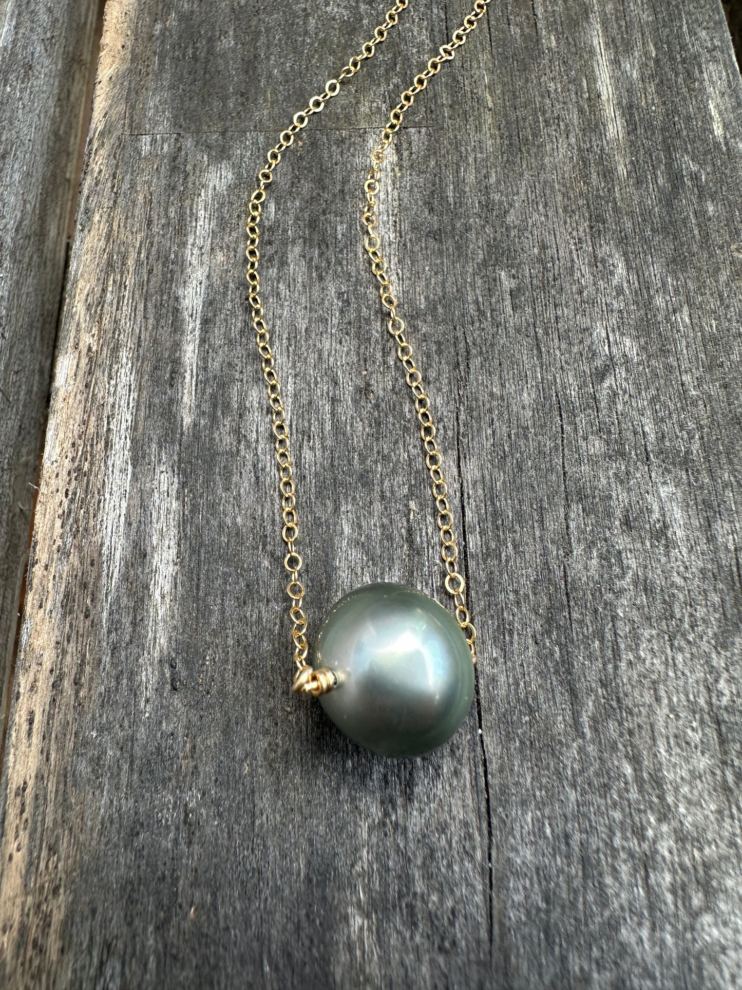Single Tahitian Pearl Necklace