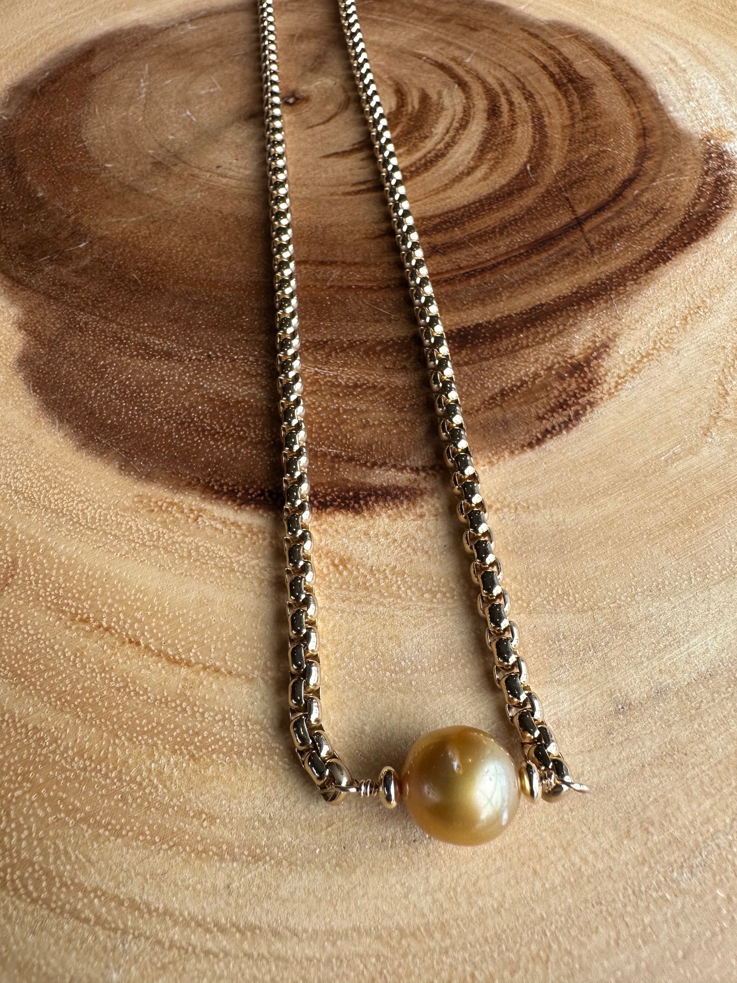 Golden South Seas Gold Filled Cartier Style Necklace