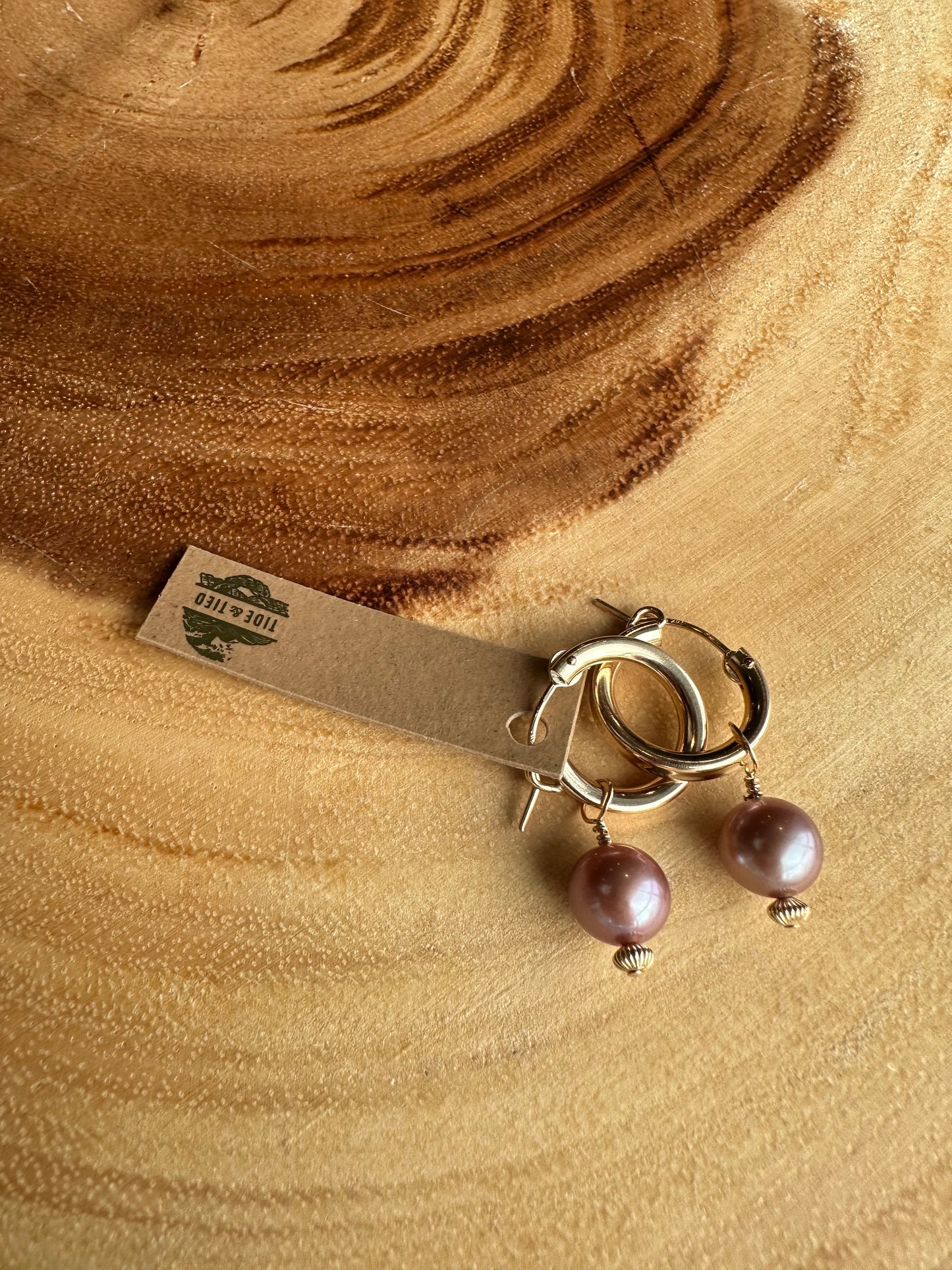 Manini Edison Huggie Earrings