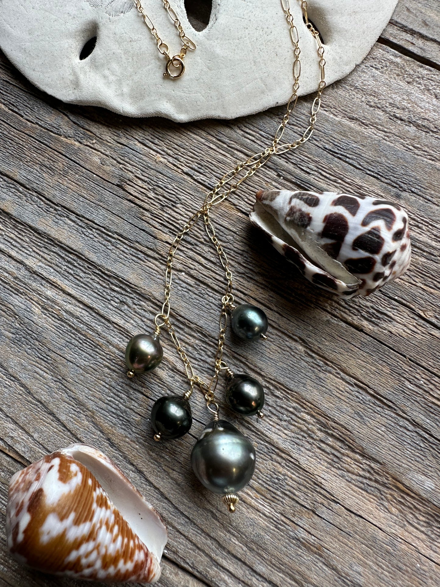 Cascade of Moons 18" Necklace
