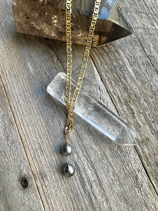 Riviera Drift Tahitian Pearl 26" Necklace