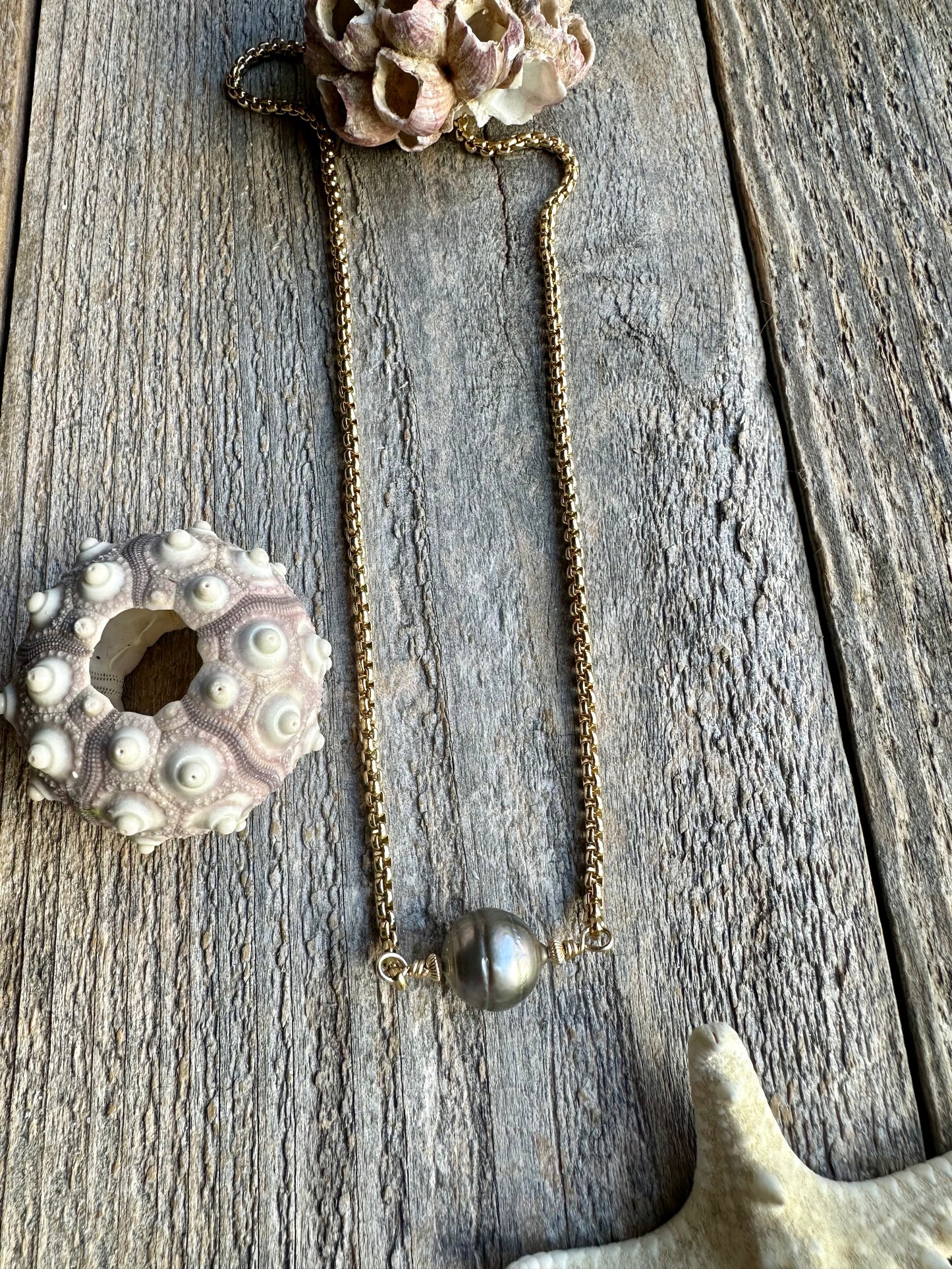 Riviera Glow Tahitian Pearl 21" Necklace