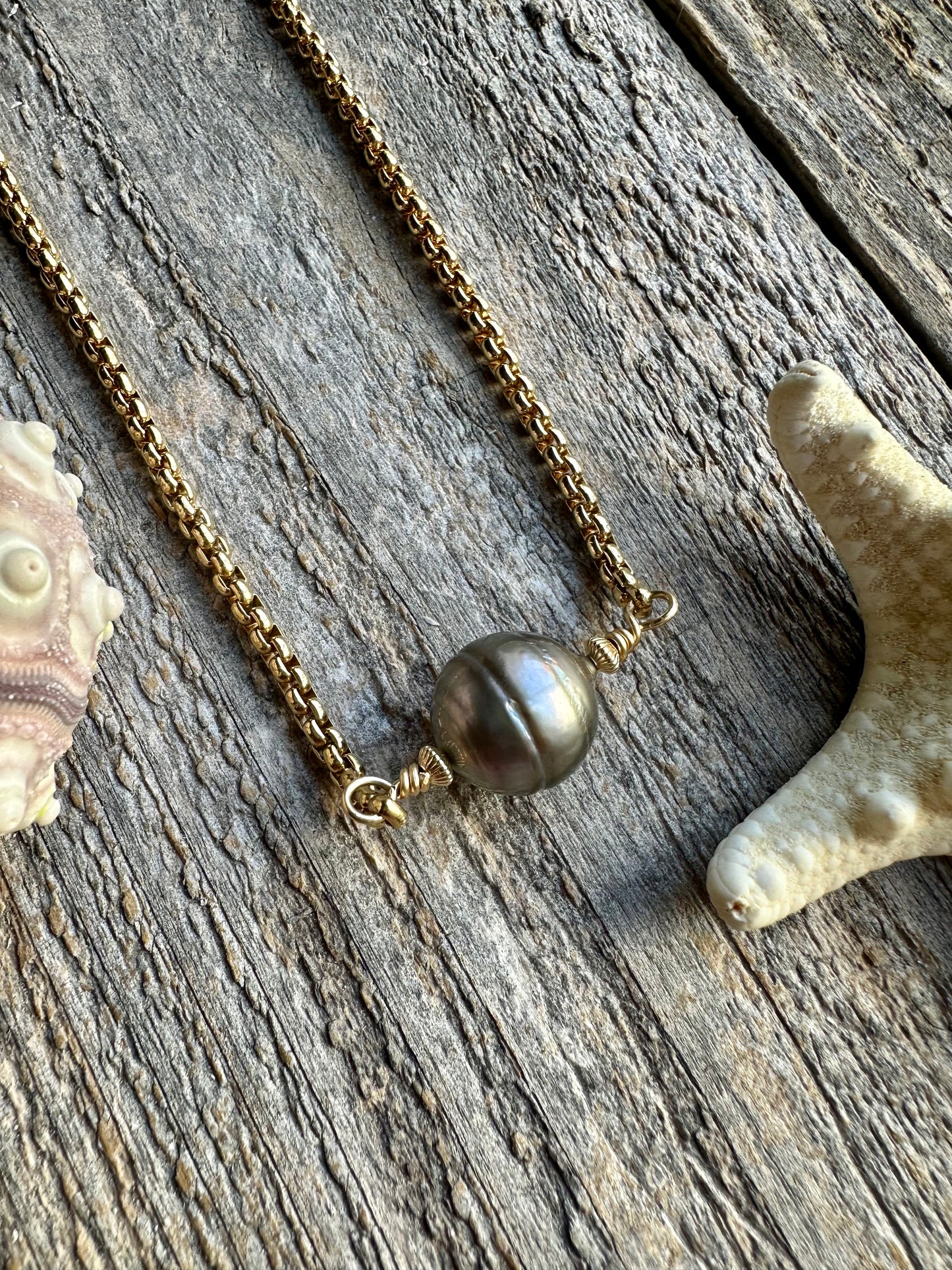 Riviera Glow Tahitian Pearl 21" Necklace