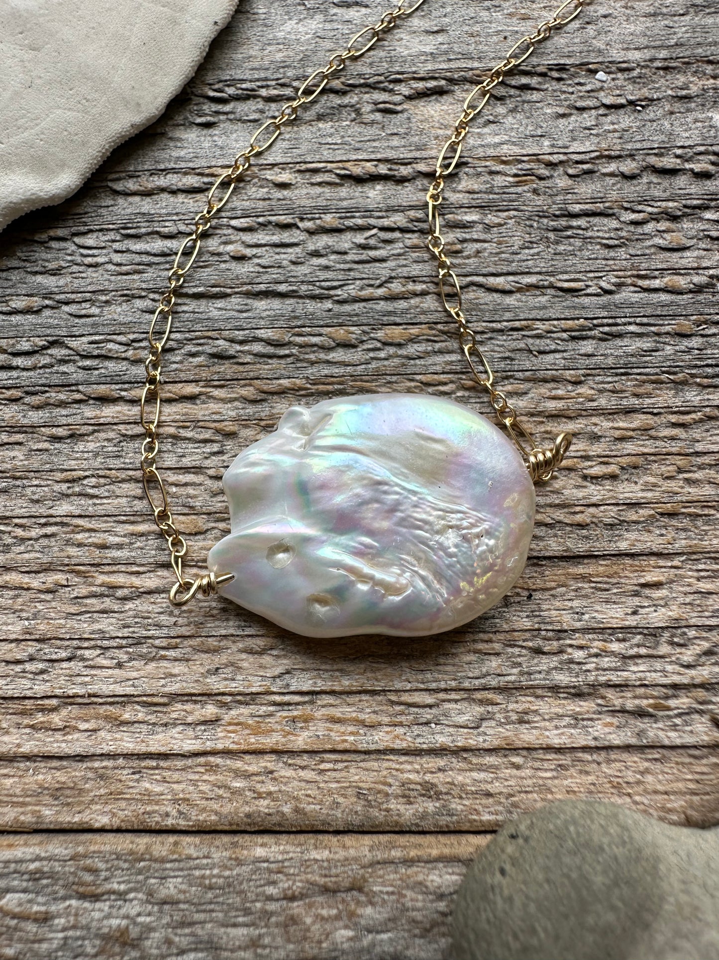 Cloud Pearl Necklace