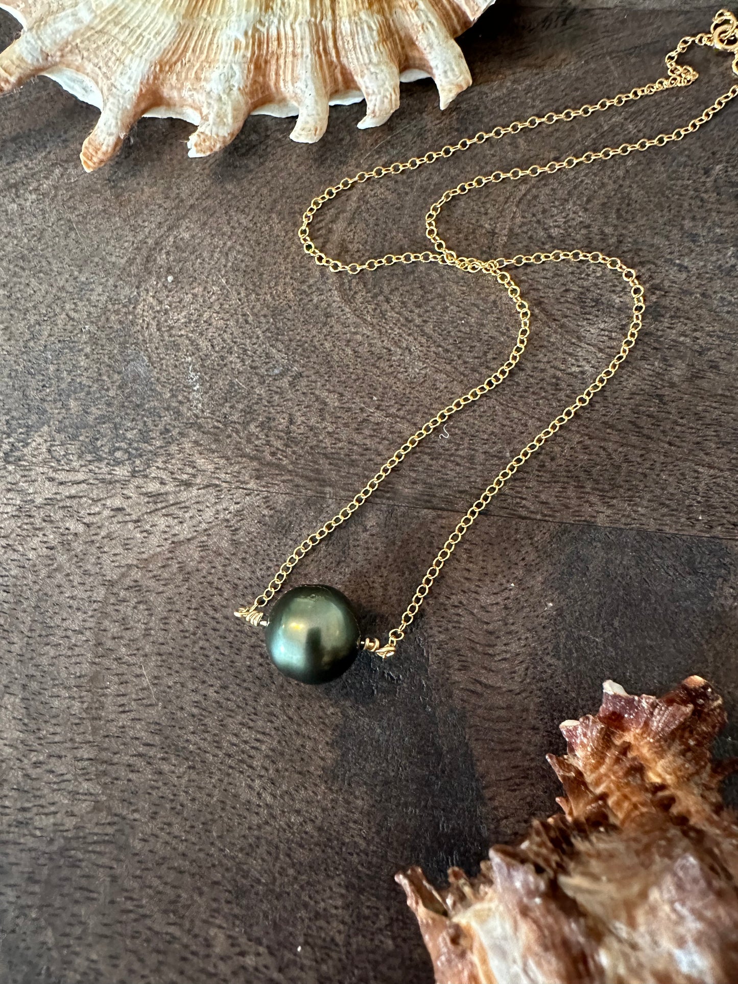 Single Tahitian Pearl Necklace