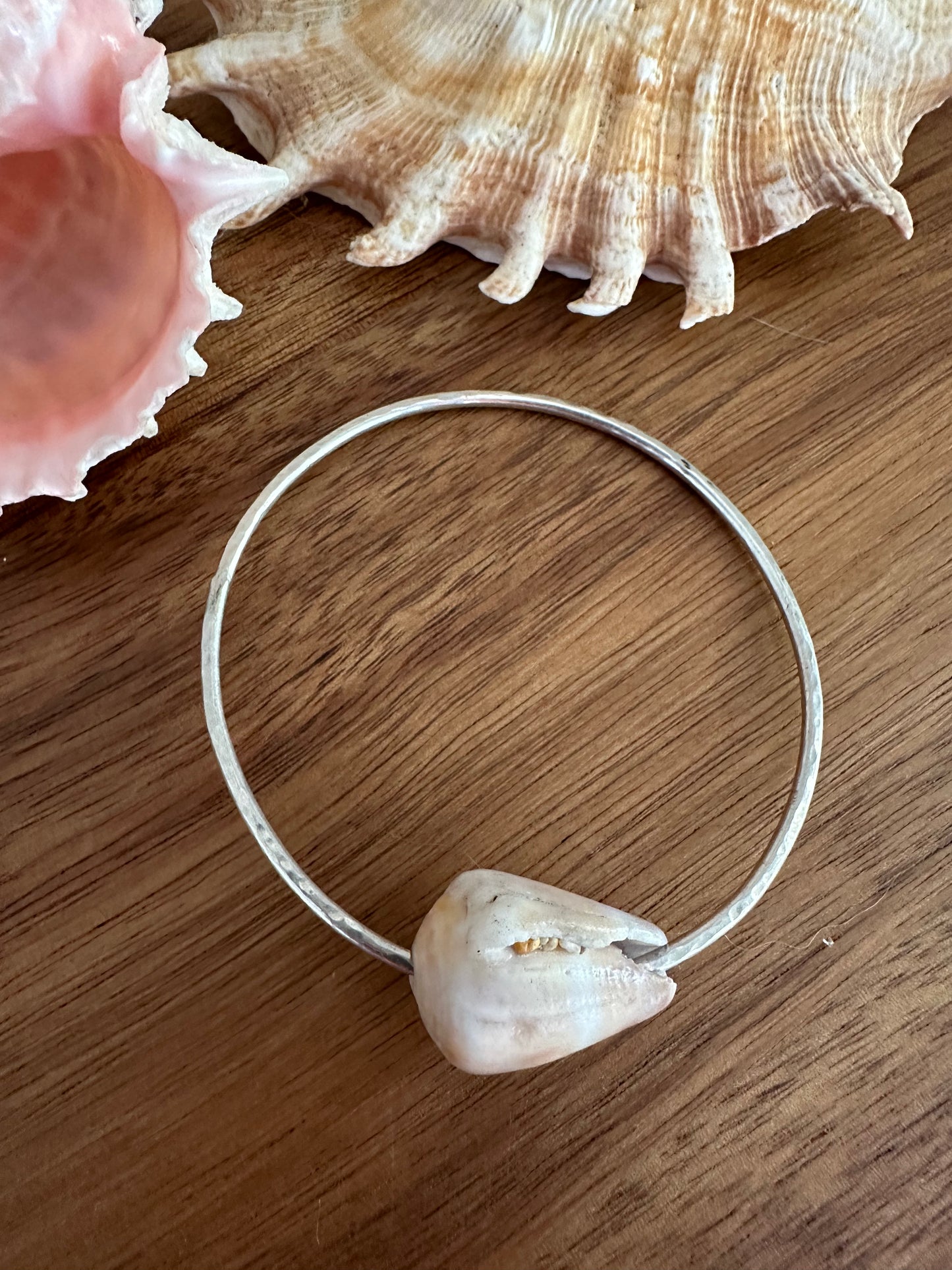 Shoreline Chic: Hawai’ian Cone Shell Bangles