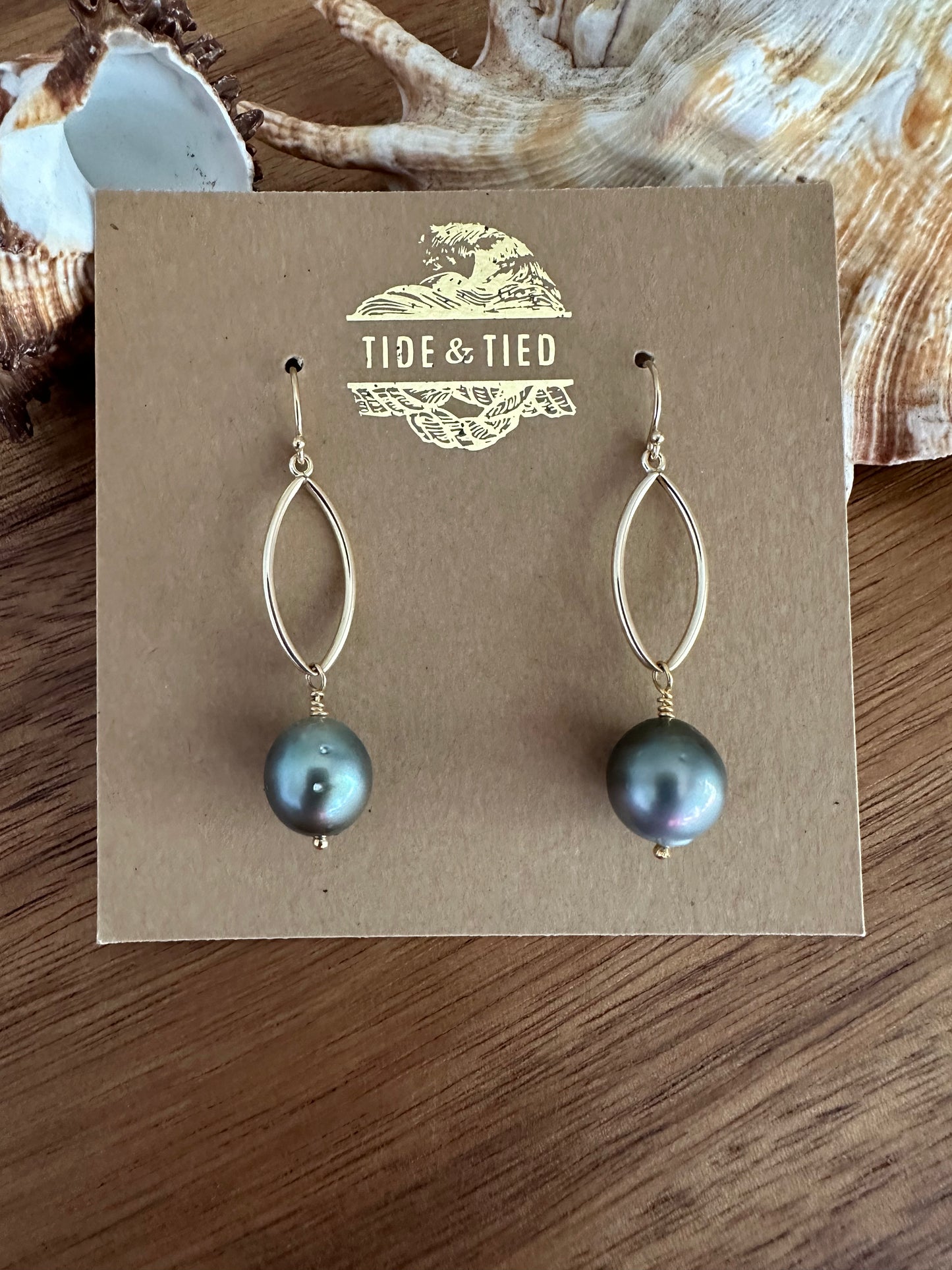 Marquis Tahitian Pearl Earrings