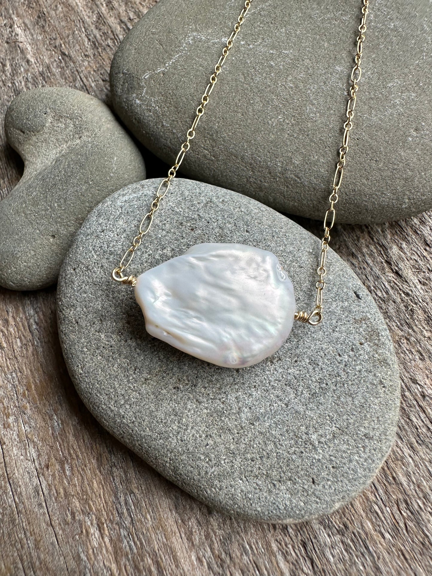 Cloud Pearl Necklace