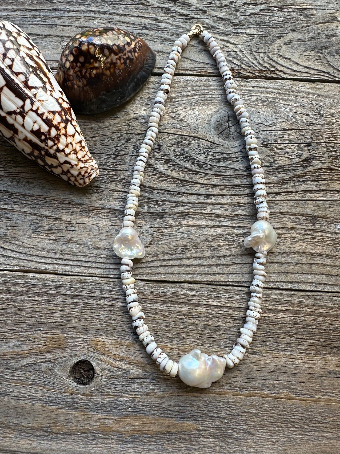 Tideplay Fireball Baroque Pearl 21" Necklace