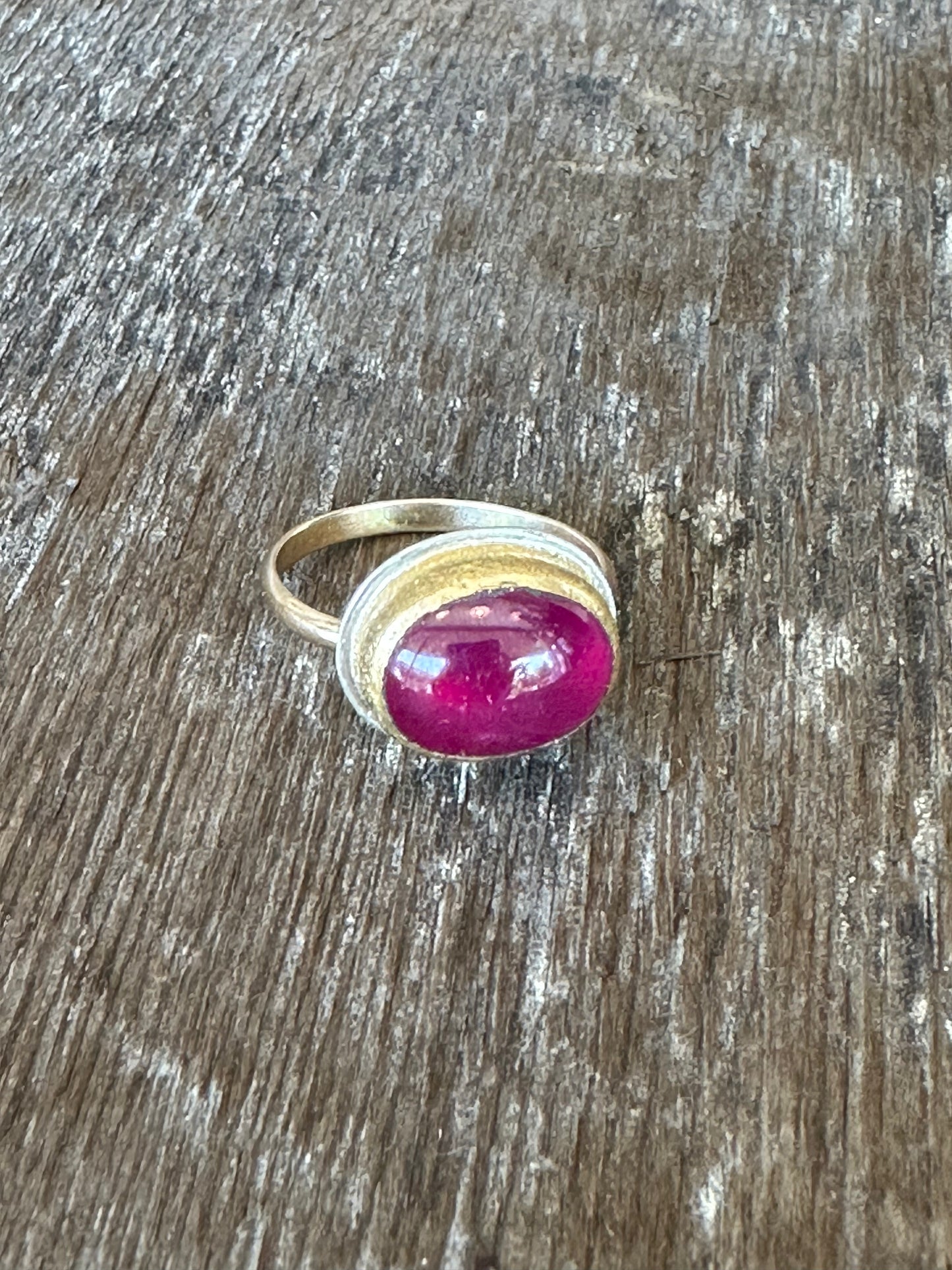 Heart's Embrace: Rubilite Love Healer Ring