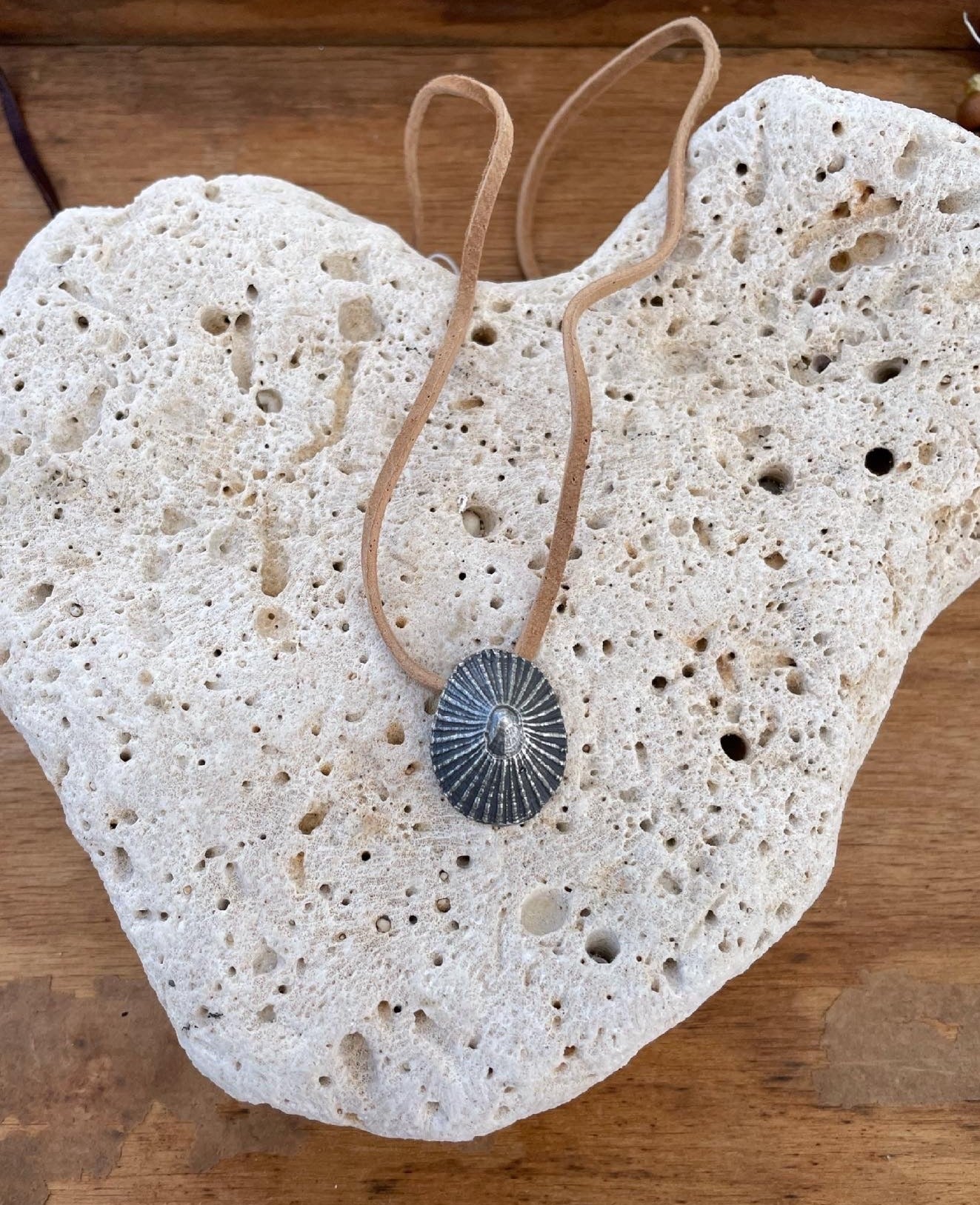 Opihi Silver necklace