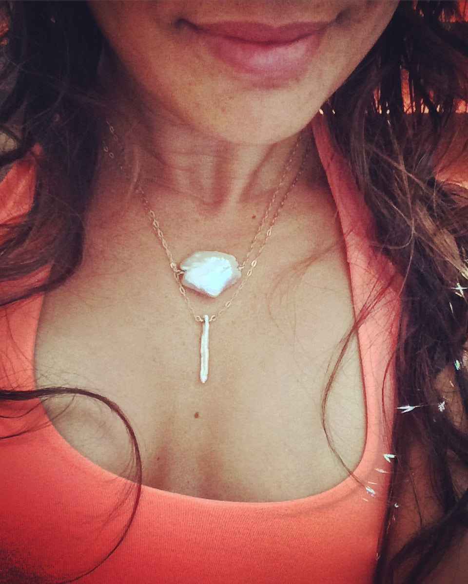 Stick Pearl Mermaids Talisman