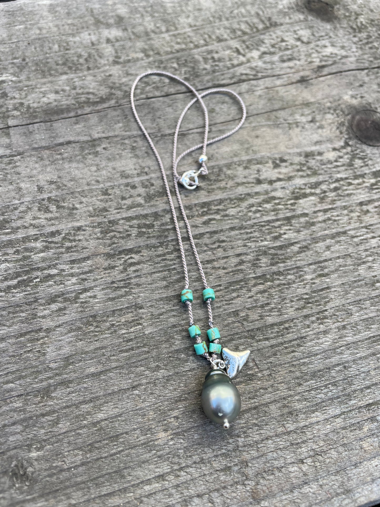 Mano's Embrace Tahitian Pearl Necklace