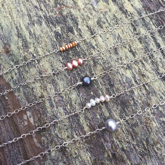 Seed Pearl Mermaid Talisman