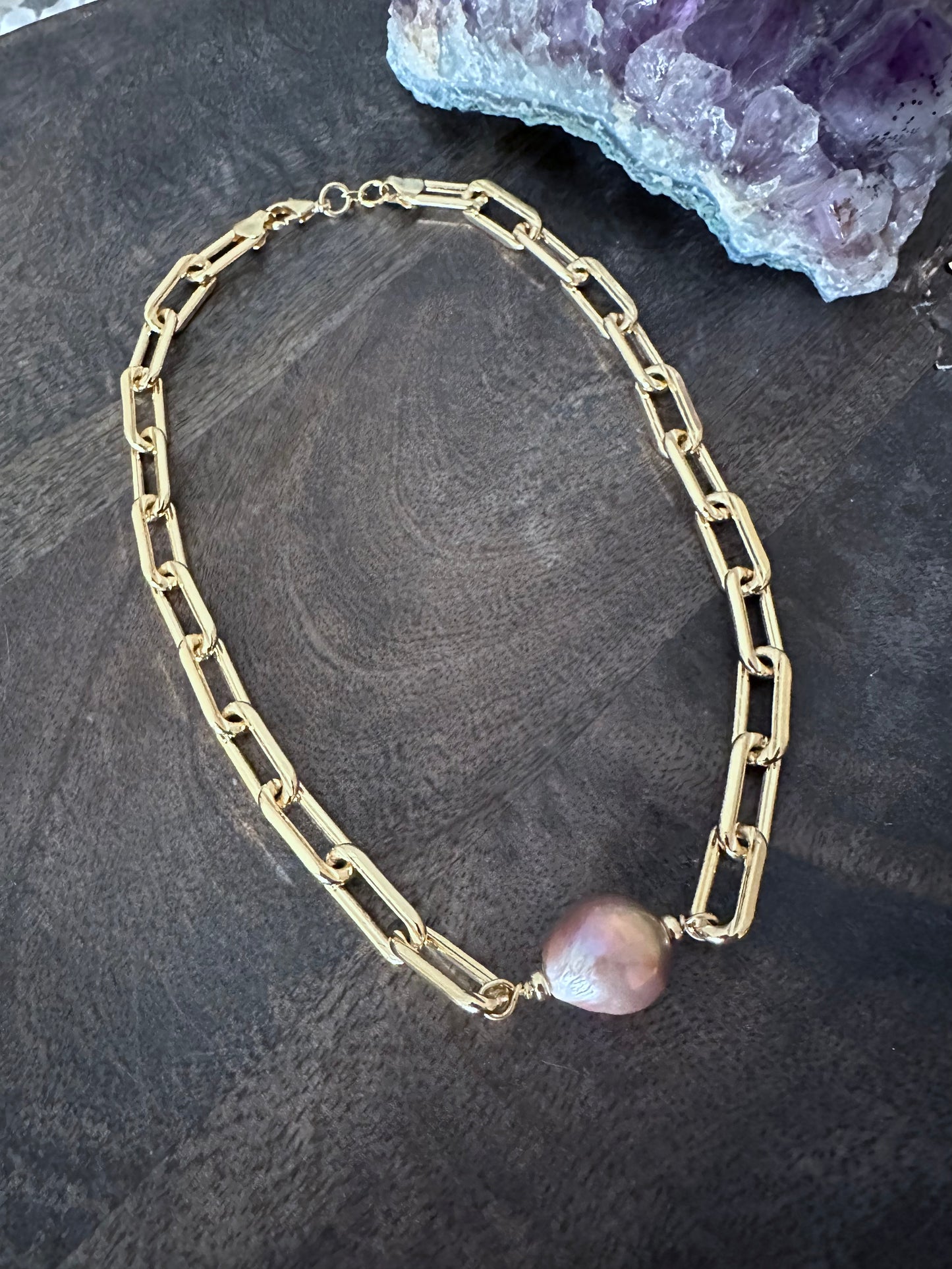 Big Mana Baroque Pearl Necklace