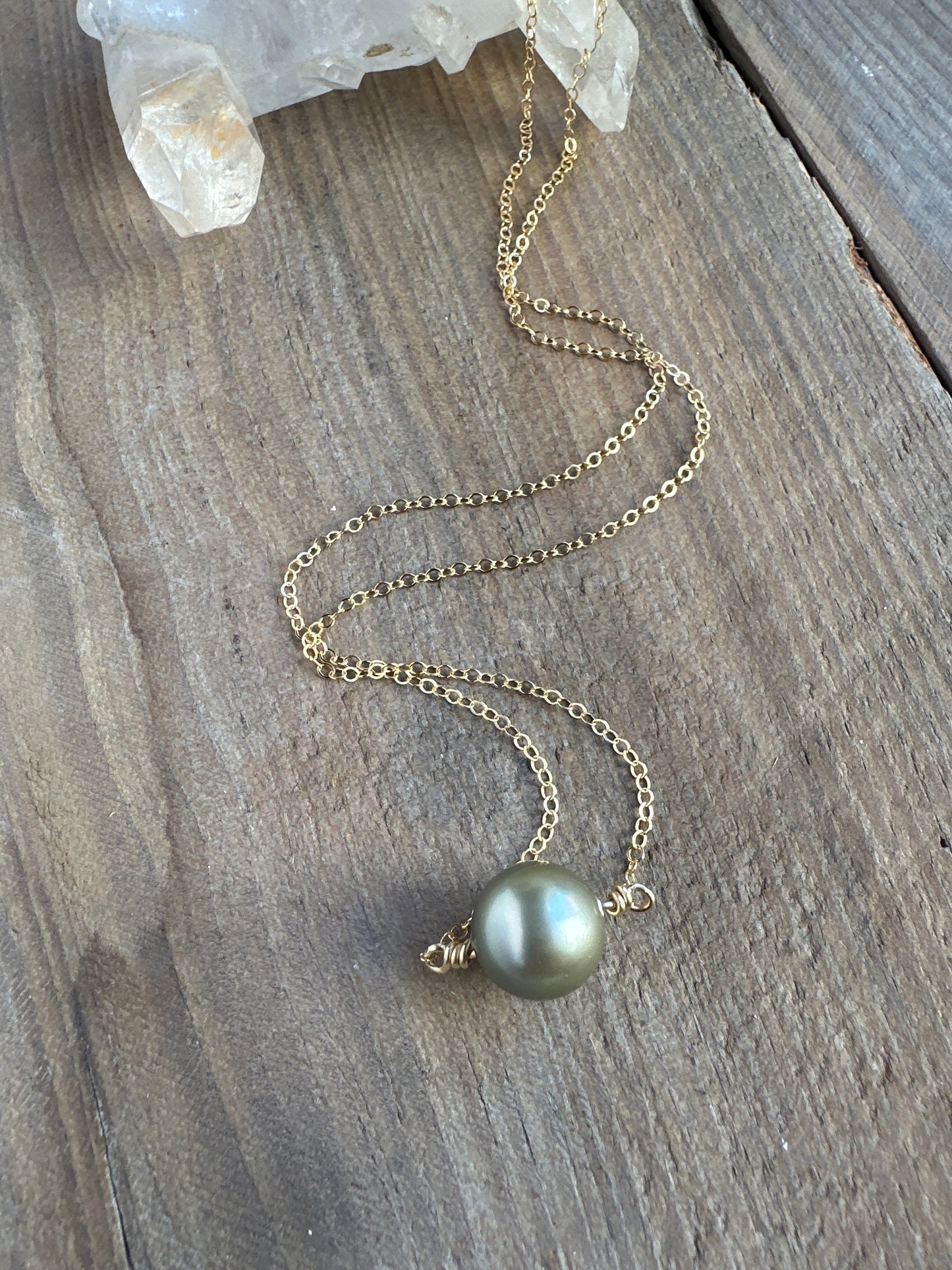 Single Tahitian Pearl Necklace