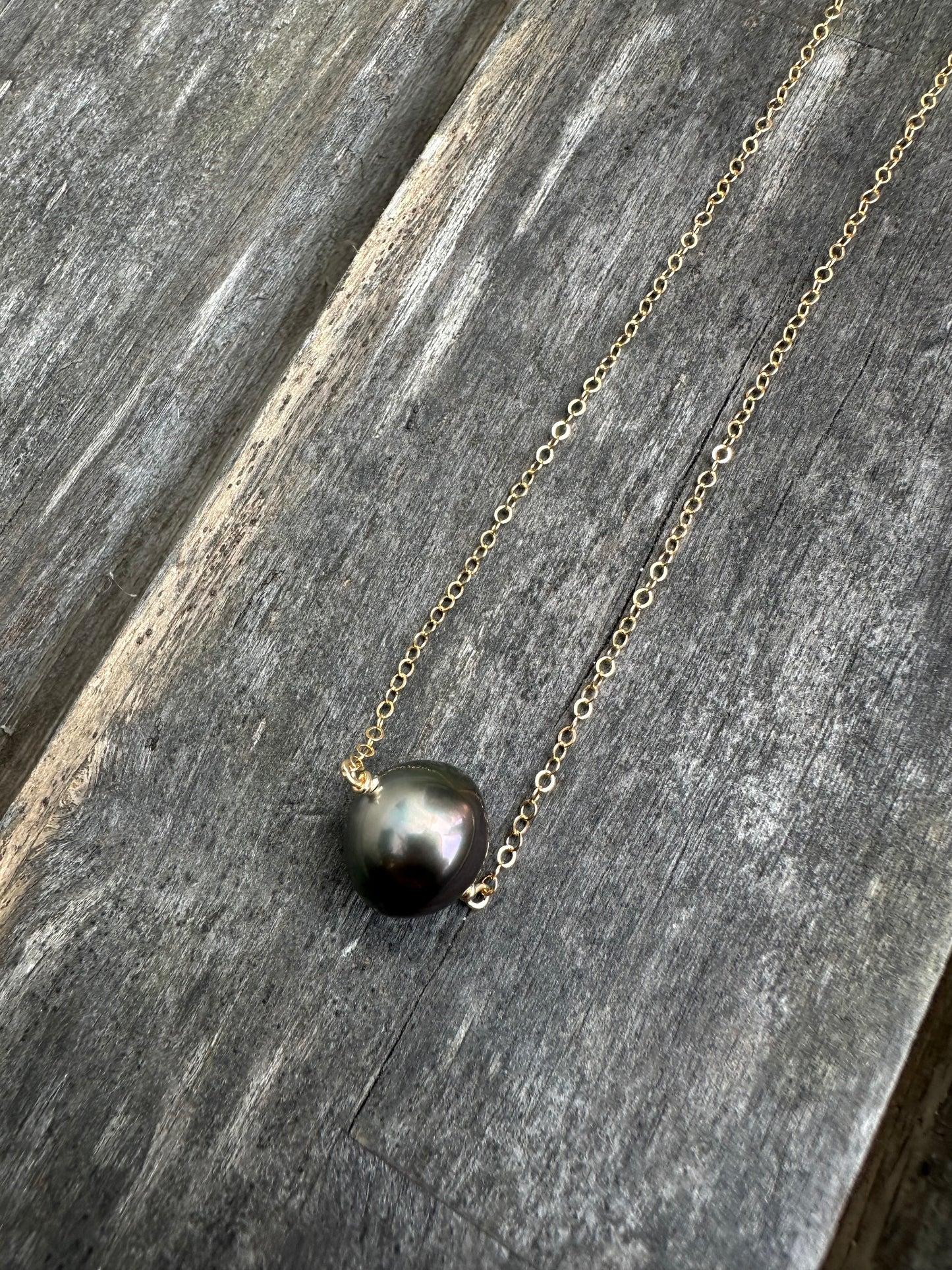 Single Tahitian Pearl Necklace