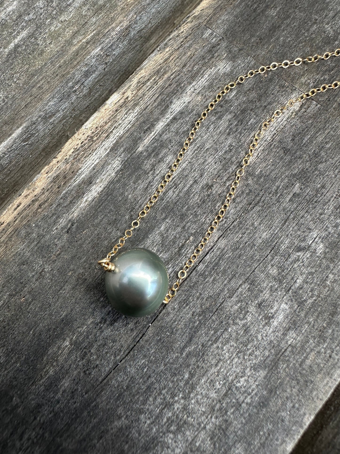 Single Tahitian Pearl Necklace