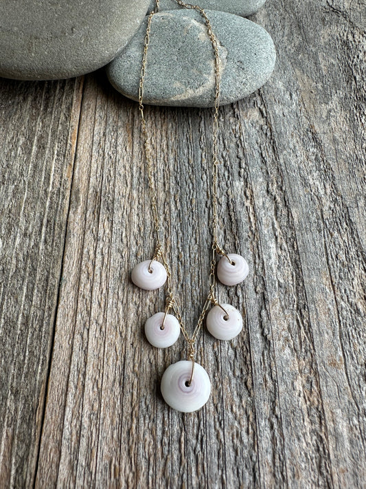 Dancing Puka Shell Necklace