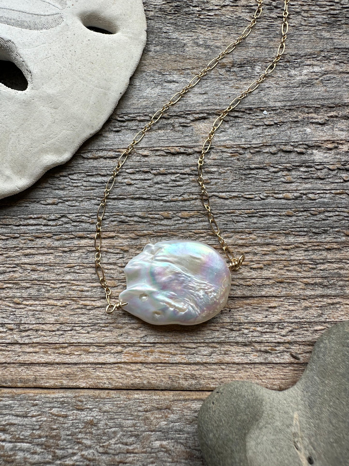 Cloud Pearl Necklace