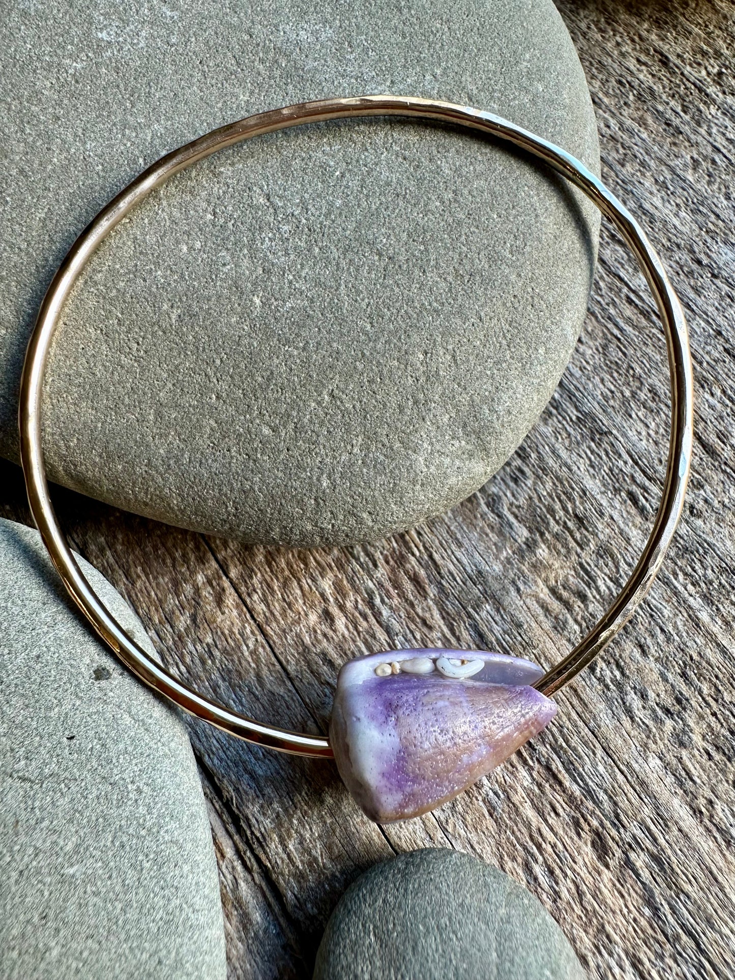 Shoreline Chic: Hawai’ian Cone Shell Bangle