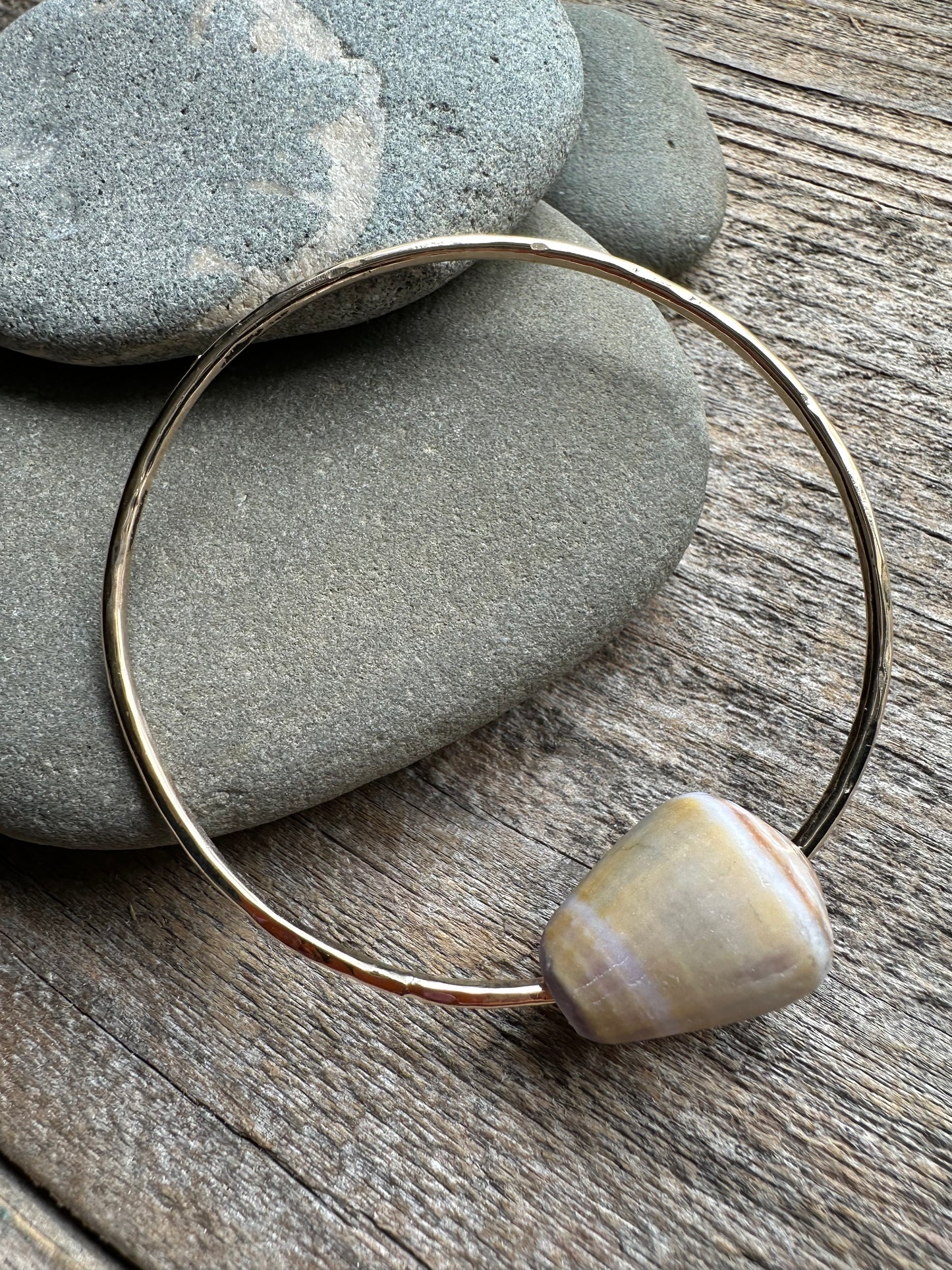 Shoreline Chic: Hawai’ian Cone Shell Bangle
