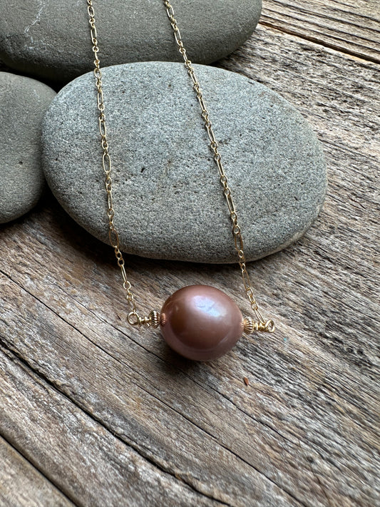 Aurora Edison Pearl Necklace