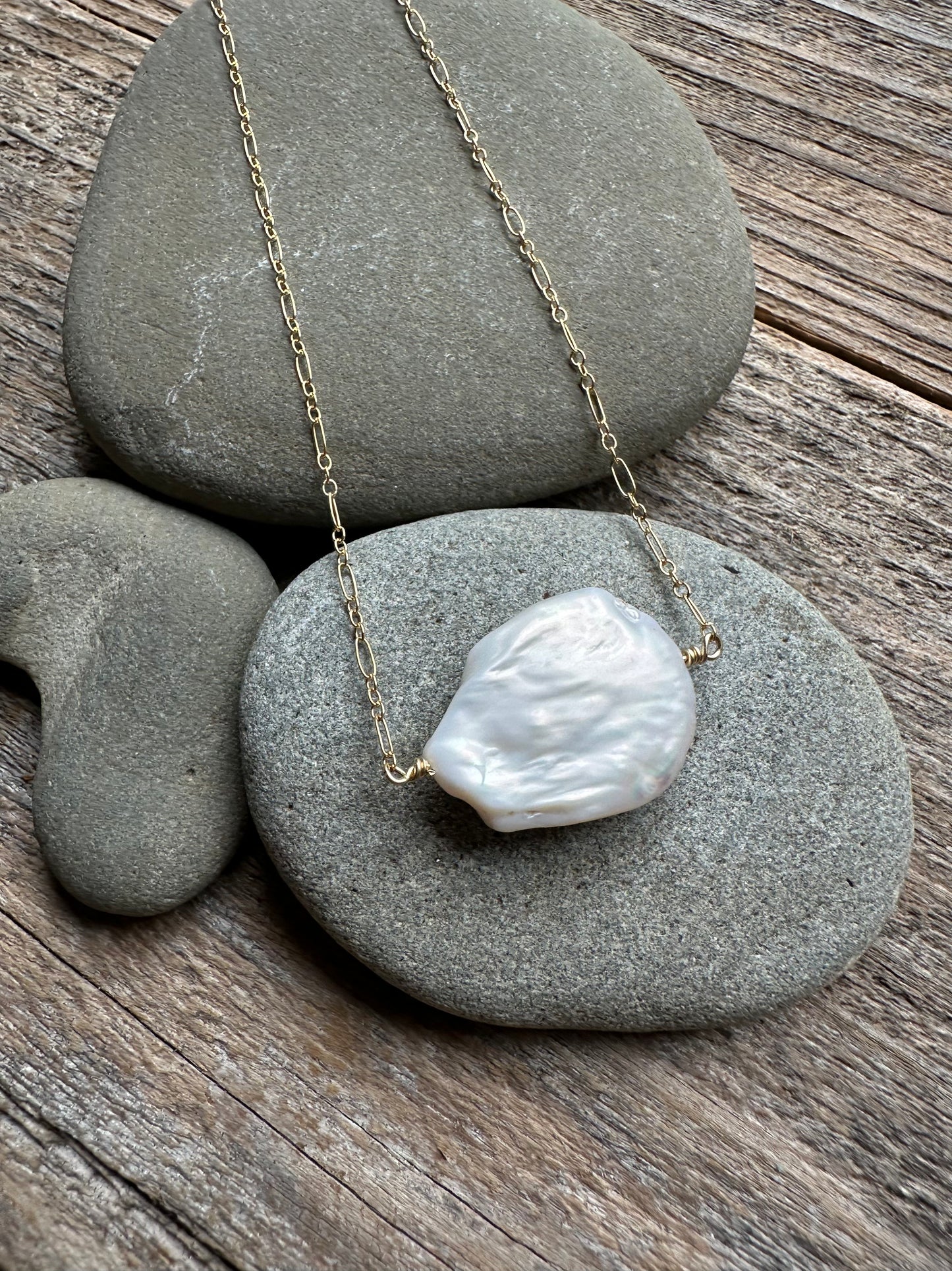 Cloud Pearl Necklace