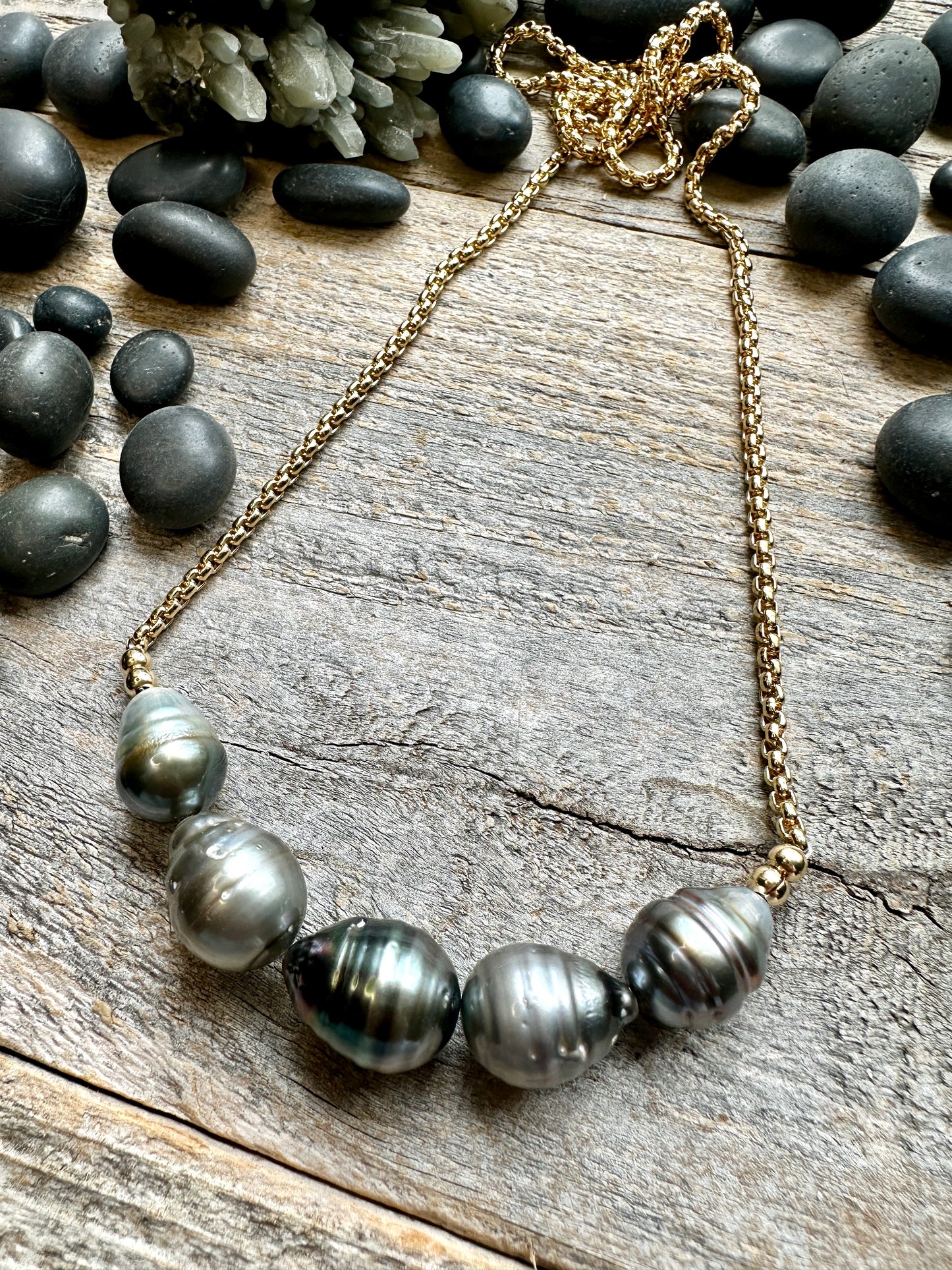 Tahitian Shore Bar 32" Necklace