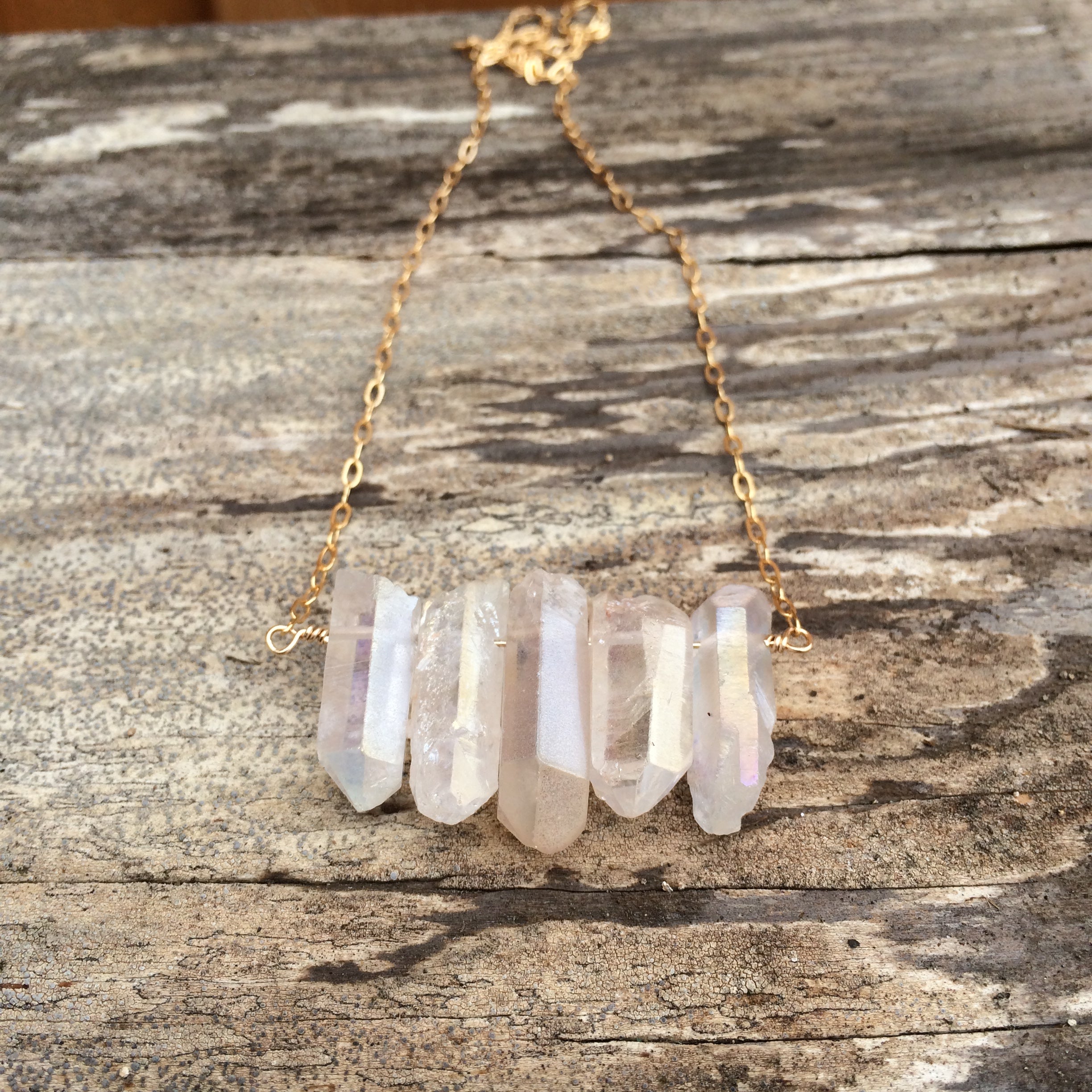 Aura Quartz Crystal Bar