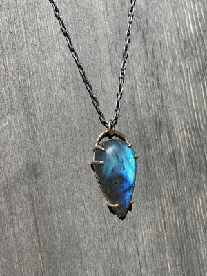 Labradorite Tear Drop