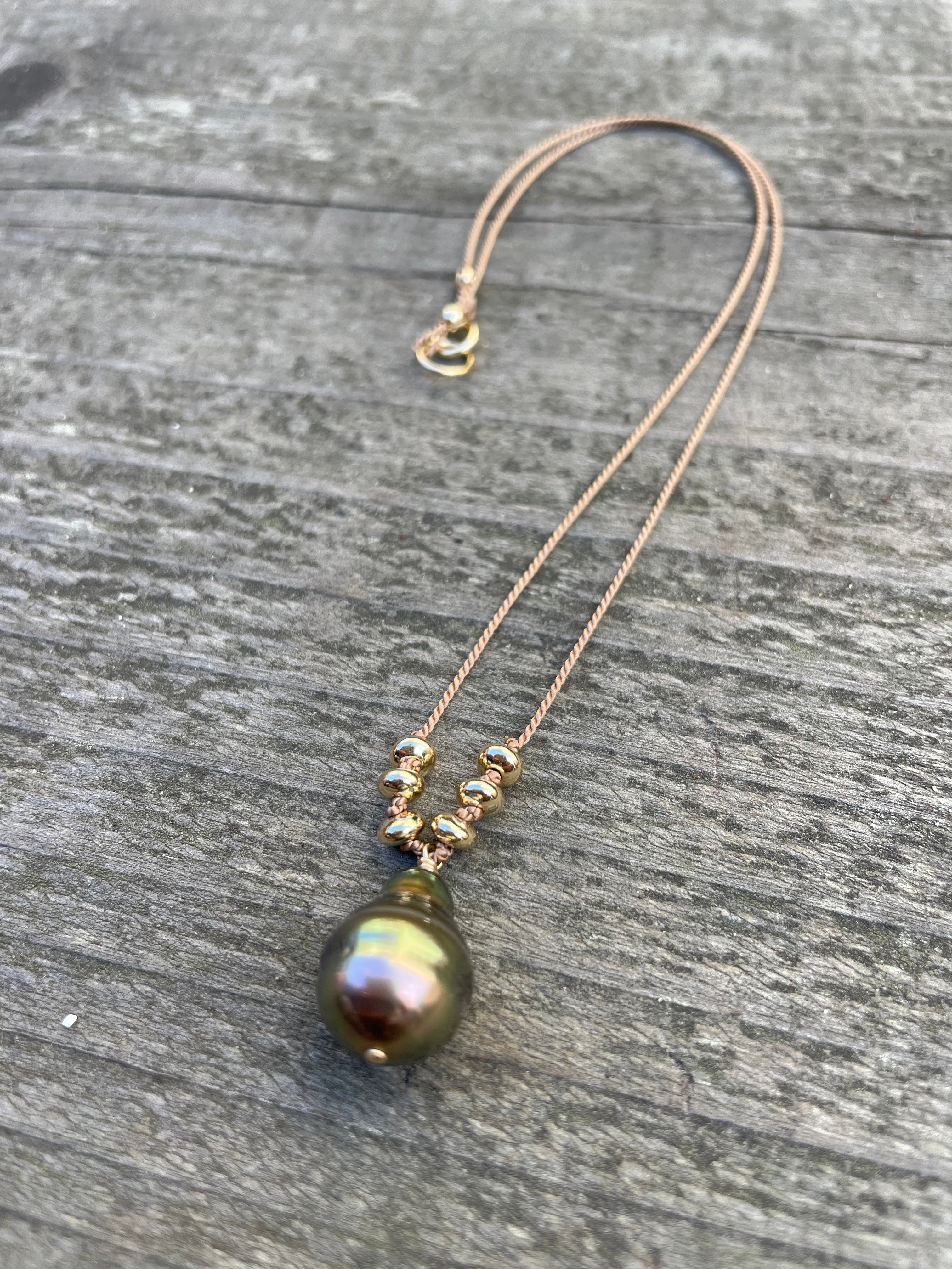 Silk  Bronze Drop
